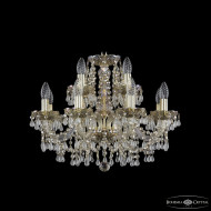 Подвесная люстра Bohemia Ivele Crystal 1410/8+4/195 G V0300 M801