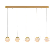 Подвесной светильник Delight Collection MD25030003-5B gold/clear Подвесной светильник Delight Collection MD25030003-5B gold/clear