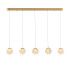 Подвесной светильник Delight Collection MD25030003-5B gold/clear Подвесной светильник Delight Collection MD25030003-5B gold/clear