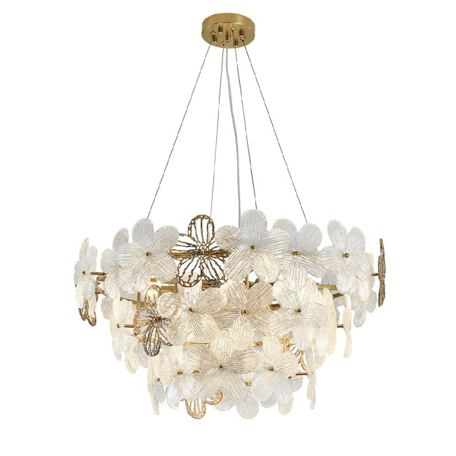 Подвесная люстра Indigo Fiori 12049/8P Brass V000555 Подвесная люстра Indigo Fiori 12049/8P Brass V000555