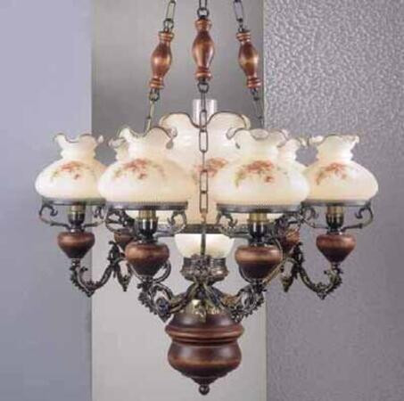 Подвесная люстра Reccagni Angelo L 636/6+1 Подвесная люстра Reccagni Angelo L 636/6+1