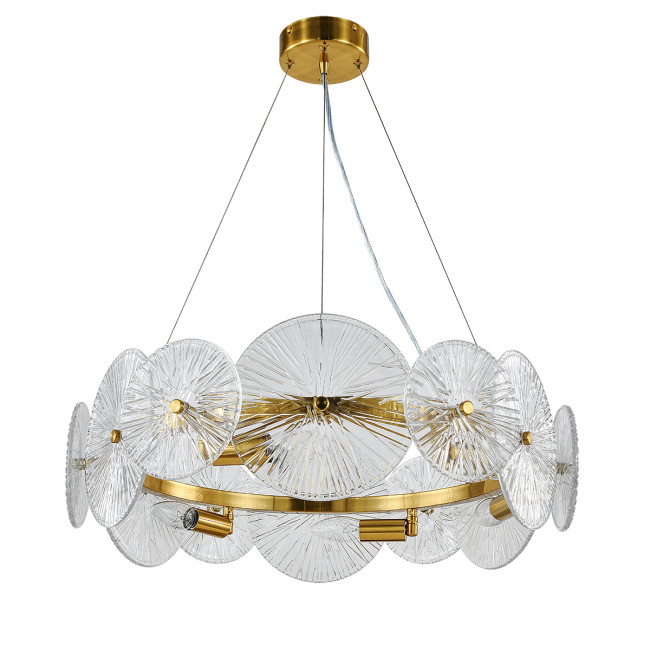 Подвесная люстра Indigo Miele 12021/6P Brass V000604 Подвесная люстра Indigo Miele 12021/6P Brass V000604