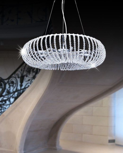 Подвесная люстра Lumina Deco Graziana LDP 10061 D60 Подвесная люстра Lumina Deco Graziana LDP 10061 D60