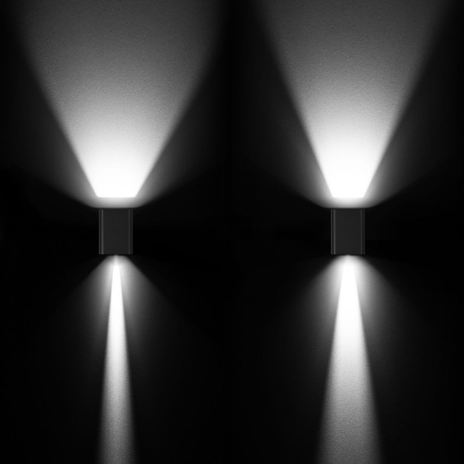 Уличный настенный светильник Arlight LGD-WALL-VARIO-S104x129-2x6W Day4000 (BK, 1-80 deg) 046428 Уличный настенный светильник Arlight LGD-WALL-VARIO-S104x129-2x6W Day4000 (BK, 1-80 deg) 046428