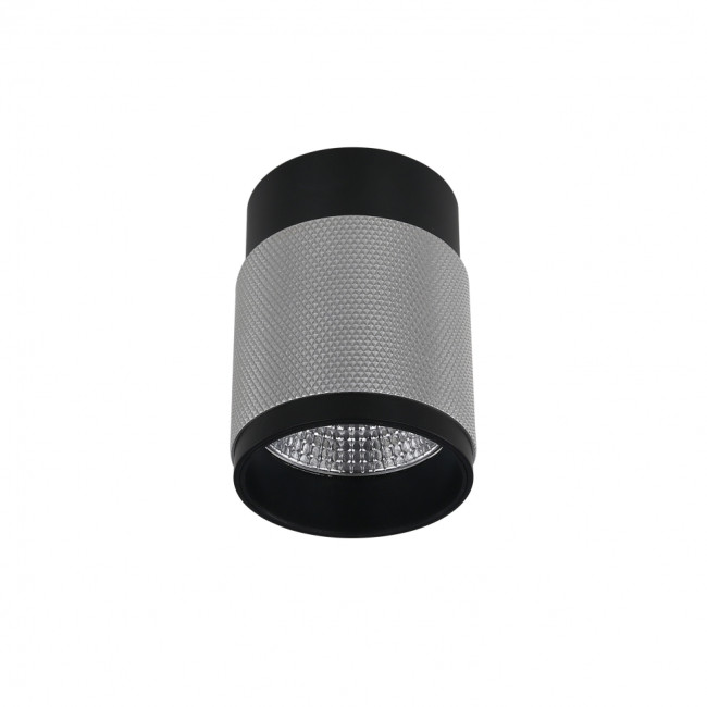 Накладной светильник iLedex Delta 1955-10W-3000K-36 BK+SL