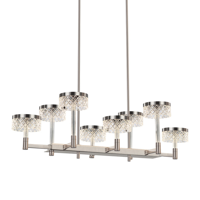 Люстра MD21020075-8B satin nickel Люстра MD21020075-8B satin nickel