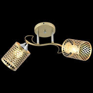 Люстра на штанге Reluce 01322-0.3-02 MATT GOLD+CR Люстра на штанге Reluce 01322-0.3-02 MATT GOLD+CR