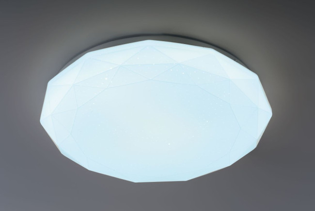 Потолочный светильник Эра Классик без ДУ SPB-6 WH 36W-6,5K Slim Sparkle