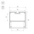 Профиль с экраном Arlight SL-LINE-5050-2500 WHITE+OPAL 021467 Профиль с экраном Arlight SL-LINE-5050-2500 WHITE+OPAL 021467