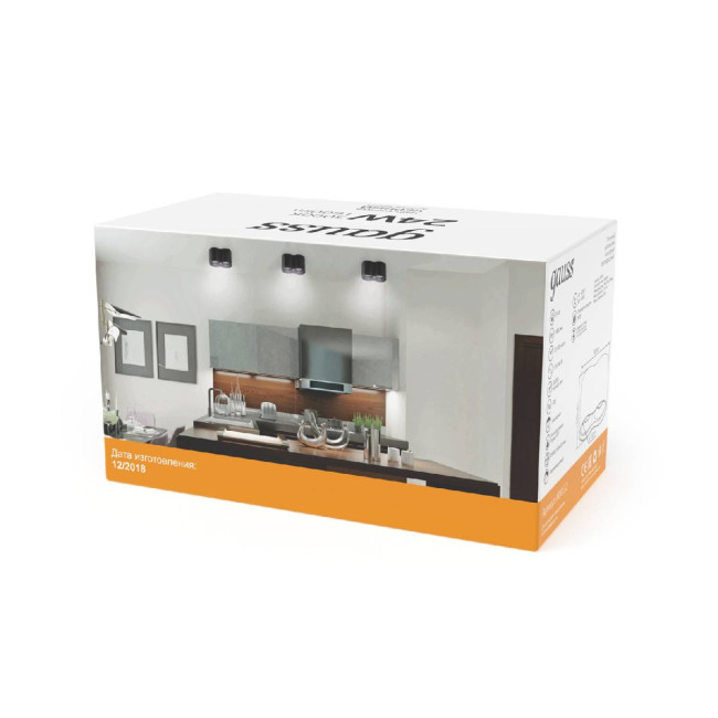 Потолочный светодиодный светильник Gauss HD033 Потолочный светодиодный светильник Gauss HD033