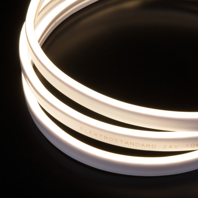 Гибкий неон Elektrostandard 24V 10W 120Led 2835 IP65 дневной белый 5м 4690389176104 Гибкий неон Elektrostandard 24V 10W 120Led 2835 IP65 дневной белый 5м 4690389176104