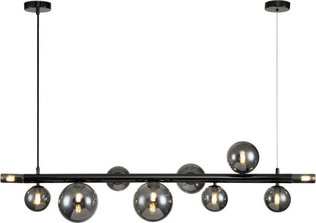 Подвесная люстра Indigo Canto 11026/10PL Black V000241 Подвесная люстра Indigo Canto 11026/10PL Black V000241