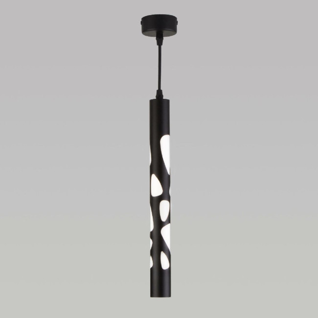 Подвесной светильник Eurosvet DLR037 12W 4200K черный матовый a055599 Подвесной светильник Eurosvet DLR037 12W 4200K черный матовый a055599