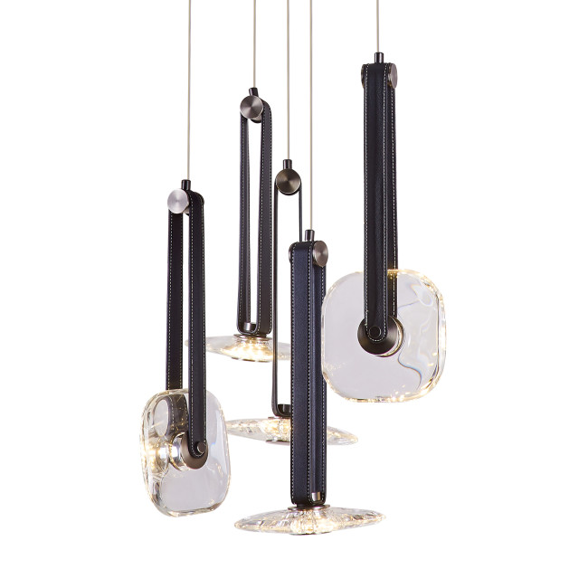 Подвесной светильник OD2553-5 black/clear Подвесной светильник OD2553-5 black/clear