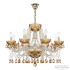 Подвесная люстра Bohemia Ivele Crystal 5413/8/240 G Amber/M-1G K721 Подвесная люстра Bohemia Ivele Crystal 5413/8/240 G Amber/M-1G K721