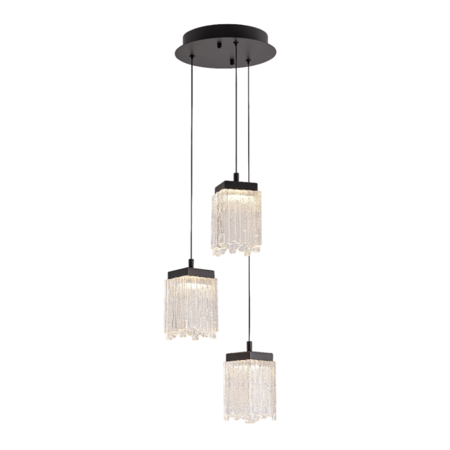 Подвесной светильник MD25020403-3A1 Matt black, LED/16.4W, 3000K dimmable Подвесной светильник MD25020403-3A1 Matt black, LED/16.4W, 3000K dimmable