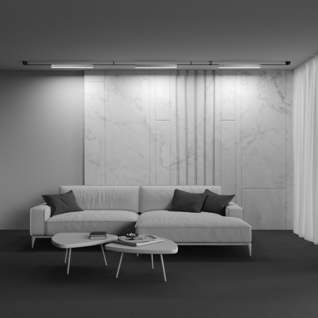 Трековый светильник Maytoni Basis TR129B-24W4K-W