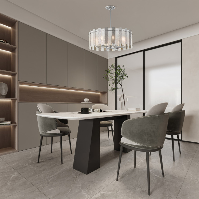 Люстра на штанге Arte Milano Sorrento 372109/8/350/580 CR Люстра на штанге Arte Milano Sorrento 372109/8/350/580 CR