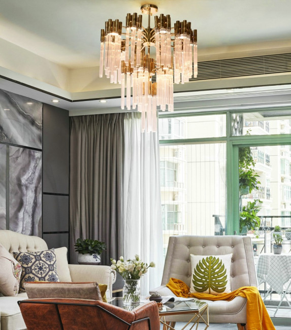 Люстра на штанге Delight Collection Burj BRCH9076-9