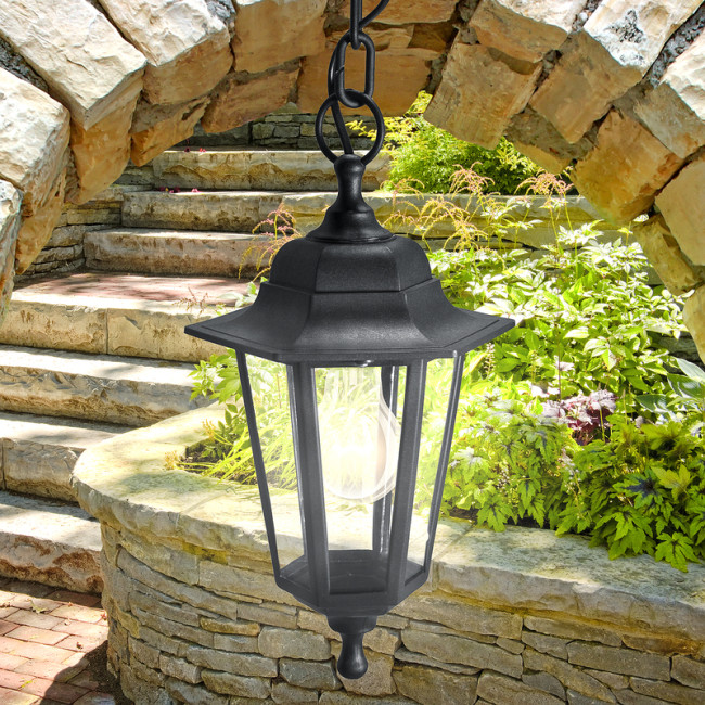 Уличный подвесной светильник ЭРА НСУ 06-60-001 черный Б0048108 Уличный подвесной светильник ЭРА НСУ 06-60-001 черный Б0048108