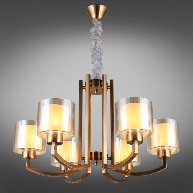 Подвесная люстра Omnilux Atessa OML-55913-06 Подвесная люстра Omnilux Atessa OML-55913-06