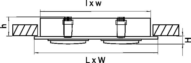 Встраиваемый светильник Lightstar Singo 011622 Встраиваемый светильник Lightstar Singo 011622