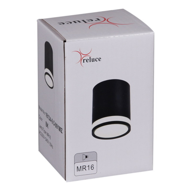 Накладной светильник Reluce 16134-9.5-001MZ MR16 BK Накладной светильник Reluce 16134-9.5-001MZ MR16 BK