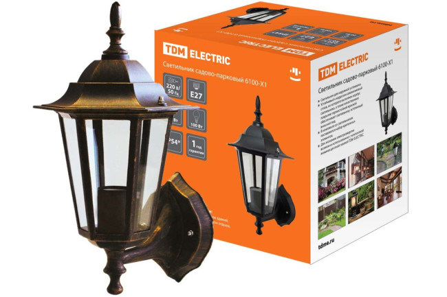Уличный настенный светильник TDM Electric 6100-11 SQ0330-0016 Уличный настенный светильник TDM Electric 6100-11 SQ0330-0016