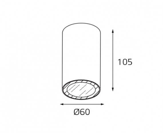 Накладной светильник Italline Danny PL white Накладной светильник Italline Danny PL white