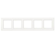 Рамка пятиместная Jung EPD485WW Рамка пятиместная Jung EPD485WW