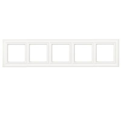 Рамка пятиместная Jung EPD485WW Рамка пятиместная Jung EPD485WW