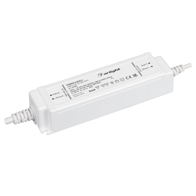 Блок питания Arlight ARPJ-SP-57700-PFC (40W, 29-57V, 0.7A) 037888 Блок питания Arlight ARPJ-SP-57700-PFC (40W, 29-57V, 0.7A) 037888