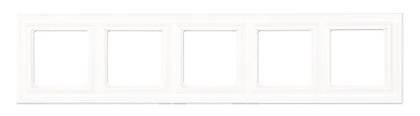Рамка пятиместная Jung EPS485WW