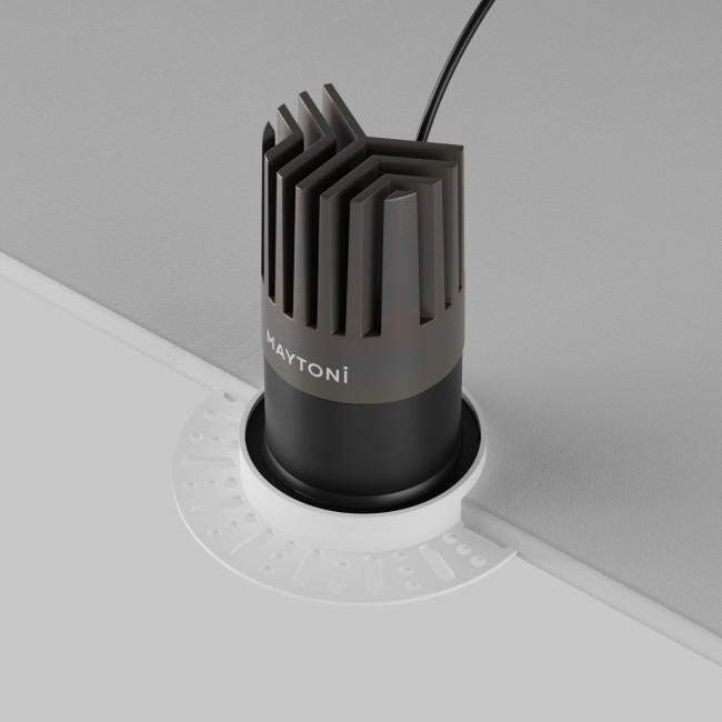 Встраиваемый светильник Maytoni Technical Dip DL122-15W-3K-TRS-B Встраиваемый светильник Maytoni Technical Dip DL122-15W-3K-TRS-B