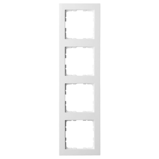 Рамка Jasmart G-Classic 4-постовая белый глянцевый поликарбонат G1004W Рамка Jasmart G-Classic 4-постовая белый глянцевый поликарбонат G1004W