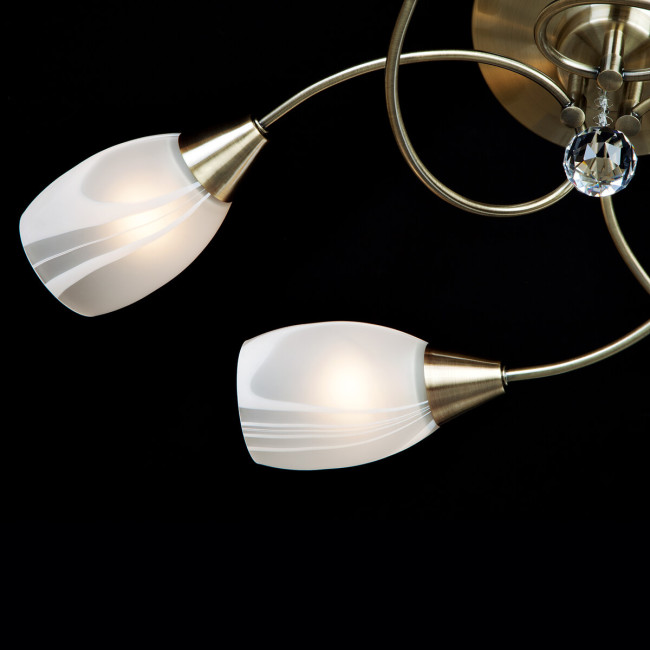 Потолочная люстра Eurosvet 2275/6 античная бронза Потолочная люстра Eurosvet 2275/6 античная бронза