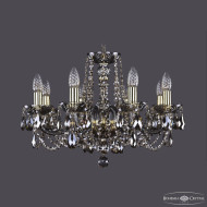 Подвесная люстра Bohemia Ivele Crystal 1402/8/195 G M731