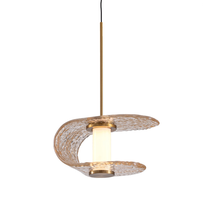 Подвесной светильник MD24020901-1A gold/cognac Подвесной светильник MD24020901-1A gold/cognac