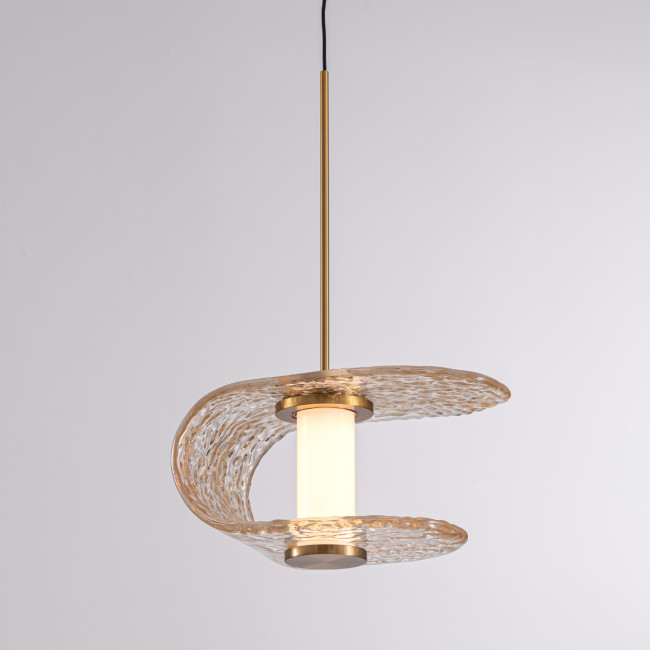 Подвесной светильник MD24020901-1A gold/cognac Подвесной светильник MD24020901-1A gold/cognac