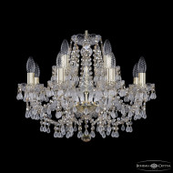 Подвесная люстра Bohemia Ivele Crystal 1410/8+4/195 G V0300 R801