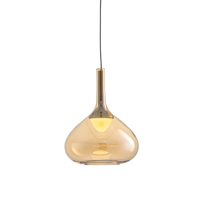 Подвесной светильник Delight Collection MD25001005-1A brass/amber Подвесной светильник Delight Collection MD25001005-1A brass/amber
