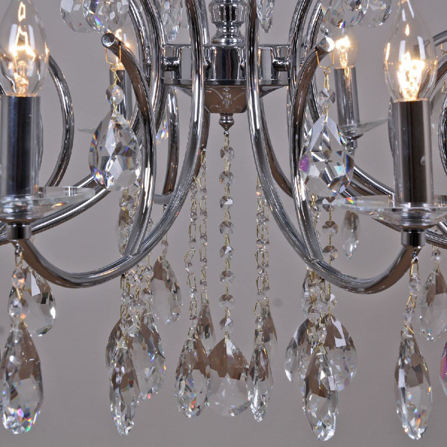 Подвесная люстра Illumico IL2326-10POR-39 CR Подвесная люстра Illumico IL2326-10POR-39 CR