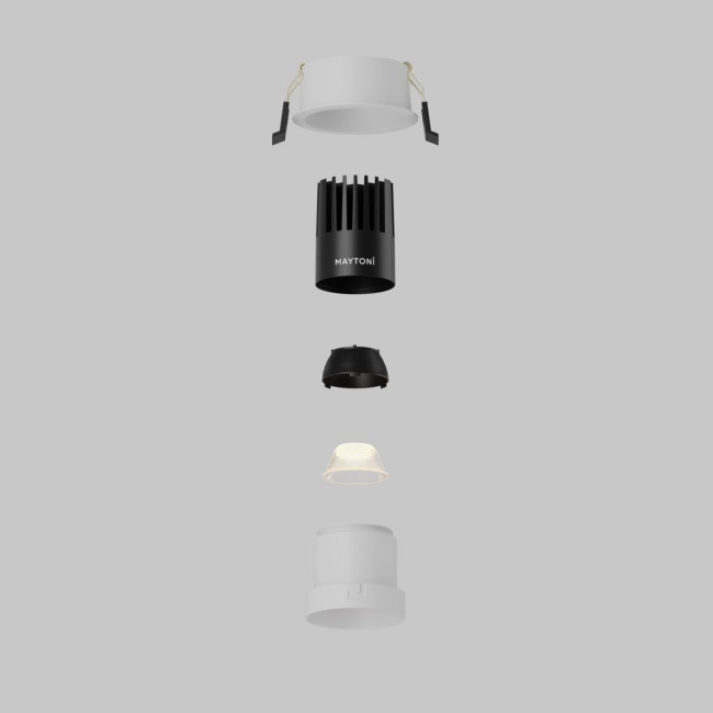 Встраиваемый светильник Maytoni Dip DL116-10W-2.7K-W