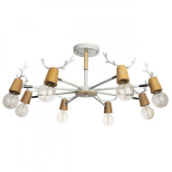 Люстра на штанге Loft IT Sven 10024/8 White Люстра на штанге Loft IT Sven 10024/8 White