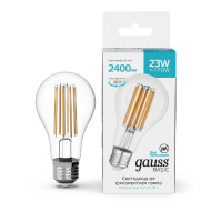 Светодиодная филаментная лампа Gauss Basic Filament E27 23W 4100K 40712232 Светодиодная филаментная лампа Gauss Basic Filament E27 23W 4100K 40712232