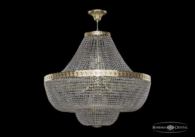 Люстра на штанге Bohemia Ivele Crystal 19091/H1/80IV G Люстра на штанге Bohemia Ivele Crystal 19091/H1/80IV G