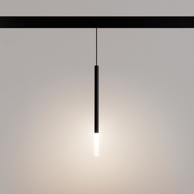 Трековый магнитный светильник Arlight MAG-ORIENT-STICK-HANG-R20-3W Warm3000 (BK, 180 deg, 48V) 037038(1)