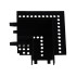 Коннектор Reluce RL 06202 corner connector BK Коннектор Reluce RL 06202 corner connector BK