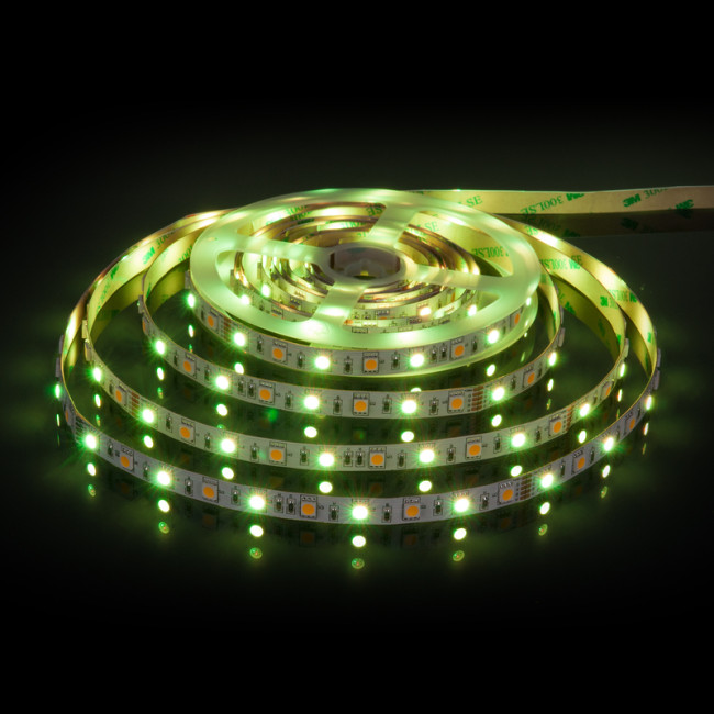 Светодиодная лента Elektrostandard 24V 14,4W 60Led 5050+5050 IP20 MIX RGB/теплый белый, 5м 4690389172250 Светодиодная лента Elektrostandard 24V 14,4W 60Led 5050+5050 IP20 MIX RGB/теплый белый, 5м 4690389172250