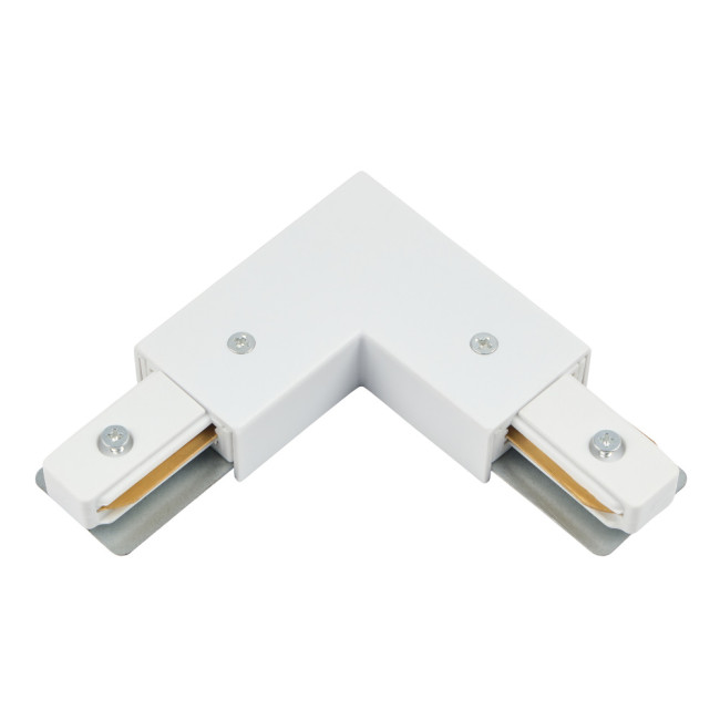 Коннектор угловой с вводом питания для однофазного шинопровода Myfar Accessories for Single MT0101-CLP-W